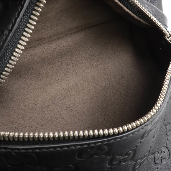 Gucci leather ssima black Crossbody - Picture 8 of 8